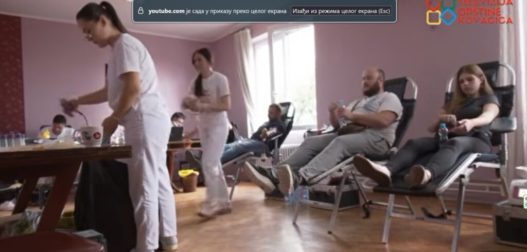 Trideset građana dalo krv u Padini, sledeća akcija u Kovačici