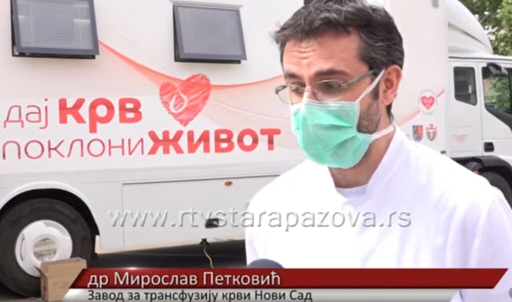 Dobrovoljno davanje krvi Stara Pazova